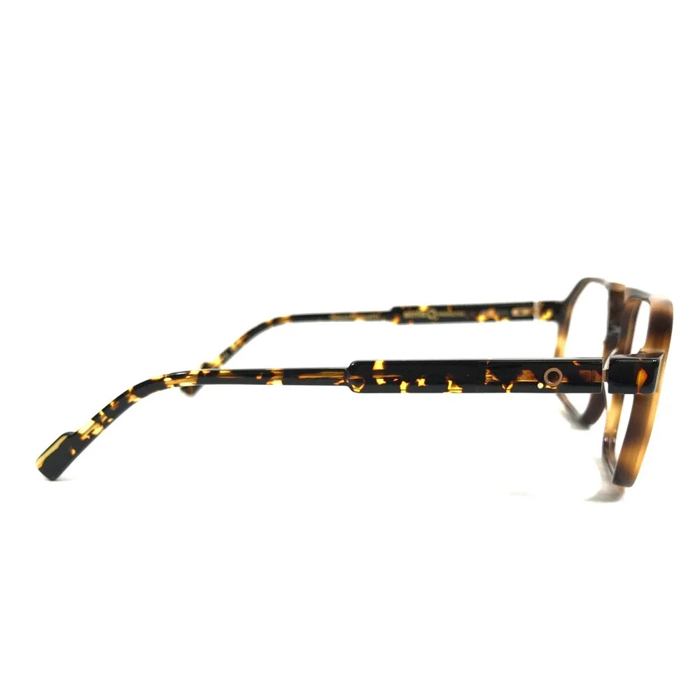 Etnia Barcelona Eyeglasses Frames SYKO HV Havana Aviator Full Rim 54-16-138